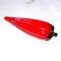 Red Chili Pepper Blown Glass Paperweight Art Glass Item