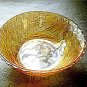 Carnival Glass Large Round Vegetable Bowl