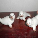 Baby Seals Set of 3 Made by Homco