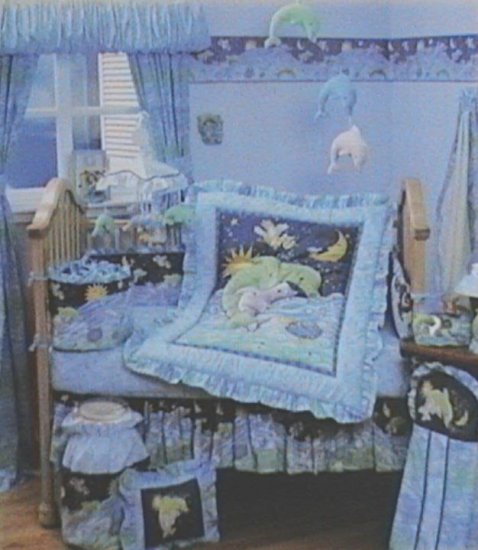 celestial crib bedding