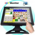 15 in. touchscreen LCD with VGA monitor