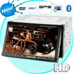Turismo G3 High-Def Touchscreen Car DVD Player with GPS + ISDB-T