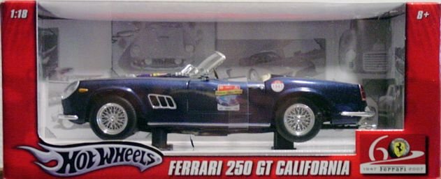 Hot Wheels 1:18 Scale Ferrari 250 GT California