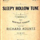 Sleepy Hollow Tune, 1924 Vintage Sheet Music - 116