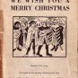 We Wish You a Merry Christmas, 1940 Sheet Music for 2 Equal Voices - 0137