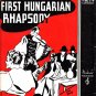 First Hungarian Rhapsody by Moissaye Boguslawski, 1936 Vintage Sheet Music 0156