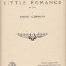 Norse Song, Little Romance by Robert Schumann 1940 Vintage Sheet Music - 0157