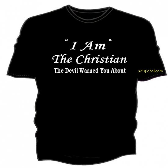 i am a christian shirt