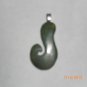 Hand Carved Jade Maori Fish Hook