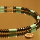 Terquoise 8mm Men's Stone Necklace