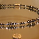 Men's Modern Hematite Stone Necklace