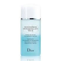 dior mini duo express instant eye makeup remover