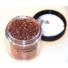 mac copper glitter brillants
