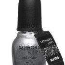 OPI sephora blasted silver nail polish
