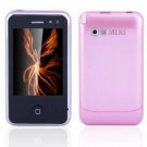 4GB Smallest Hiphone CCK10 2.2 inch touch screen mini apperance dual sim card cell phone Pink