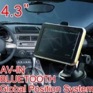 New MAP 4.3" GPS Navigation Bluetooth FM Transmitter 2G