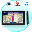 5 Inch Touchscreen Handheld GPS Navigator w/FM Transmitter (4GB)