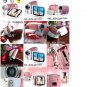 Paris - Digital Camcorder w Face Detection, 8x Zoom (Pink)