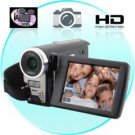 HD Camcorder - DV Camera w/ 3x Optical Zoom and 2 SD Card Slots