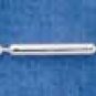 STERLING SILVER BEAD 1 BAR CHAIN