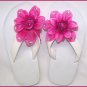 Flower Flip Flop Sandals NEW