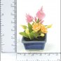 FLOWER DOLLHOUSE MINIATURES CRAFT CLAY HANDMADE SALE#32