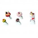 Set of 6 pieces Yammy Cake Adjustable Rings Jewelry #1
