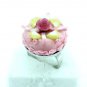 Set of 6 pieces Yammy Cake Adjustable Rings Jewelry #1