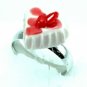Cute Mini Cake Adjustable Rings Art Clay Jewelry #3