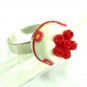 MINI CAKE RING,ADJUSTABLE HANDMADE ARTS CLAY JEWELRY