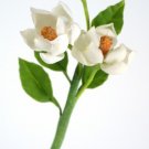Set of 6 Stems Magnolis  Dolhouse Miniatures#46