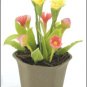 FLOWER DOLLHOUSE MINIATURES CRAFT CLAY HANDMADE SALE#37