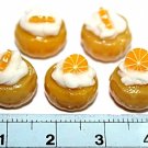 Set of 5pcs Mini Cake  Doll house Miniature NBR13