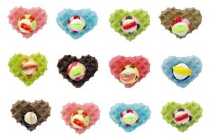 Set of 12pcs Mini Waffle Doll house Miniature NBR19