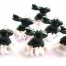 6 Of cute Rabbit Charm Pendant  NBR103