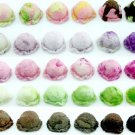 30pieces Ice Cream Scoop Miniatures NBR 96