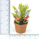 Mixed florals In Pot  Doll house Miniature NBR33