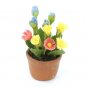 Mixed florals In Pot  Doll house Miniature NBR28
