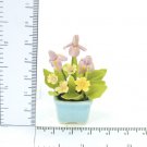 Mixed florals In Pot  Doll house Miniature NBR27