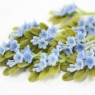 Bunch Of Blue Forget Me Not Doll house Miniature NBR 95