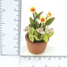 Mixed Florals In Pot  Doll house Miniature NBR22