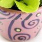 Dollhouse Miniature-Clay Flower In Pot Magnet NBR 77