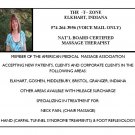 THE T ZONE-ELKHART, IN-1 HR SESSION: CHAIR MASSAGE/REFLEXOLOGY TREATMENT FOR CARPAL TUNNEL