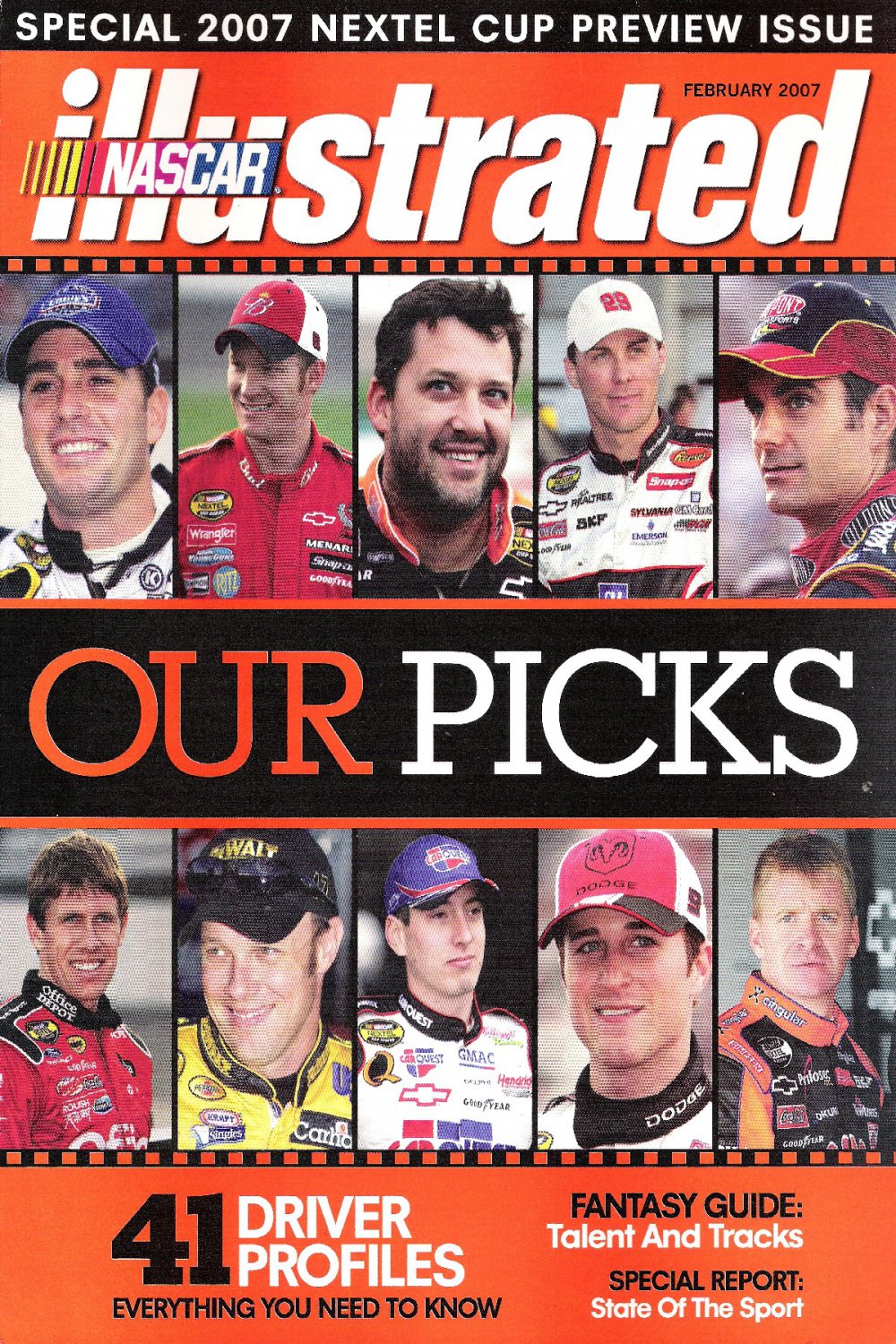 Nascar Illustrated February 2007 Special Nextel Cup Preview Issue