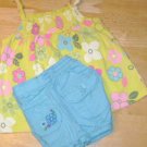 NEW! Girls 18 Months *OSH KOSH B'GOSH TOP / SHORTS SUMMER OUTFIT  *Low Shipping!