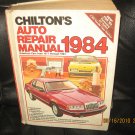 1984 Chilton's Auto Repair Manual