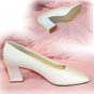 Dye-to-Match Crepe Pumps - 3 in heel - USA made - Retail $68 - YOUR PRICE $9.99 - sz 8