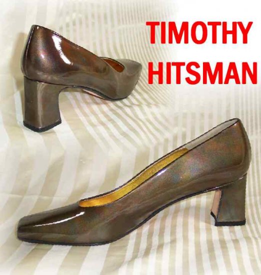 Smart TIMOTHY HITSMAN Pumps - Dimensional Bronze - Retail $115 - YOUR PRICE $19.99 - 9N