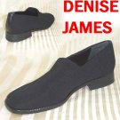 Black Stretch SlipOn Loafers by Denise James - Retail $115 - YOUR PRICE $19.99 - sz 6N
