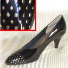 Black Patent wGold Accent Comfort Pumps by Selby - Retail $89 - YOUR PRICE $10.99 - sz 9.5